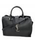 Saint Laurent Paris（サンローランパリ）の古着「YSL カバ ハンドバッグ」｜ブラック