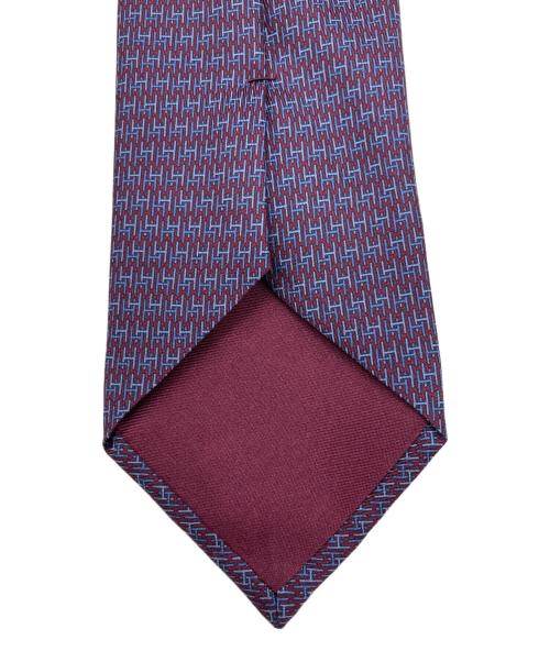 HERMES（エルメス）HERMES (エルメス) cravate twill tie 7 ネイビー サイズ:無しの古着・服飾アイテム