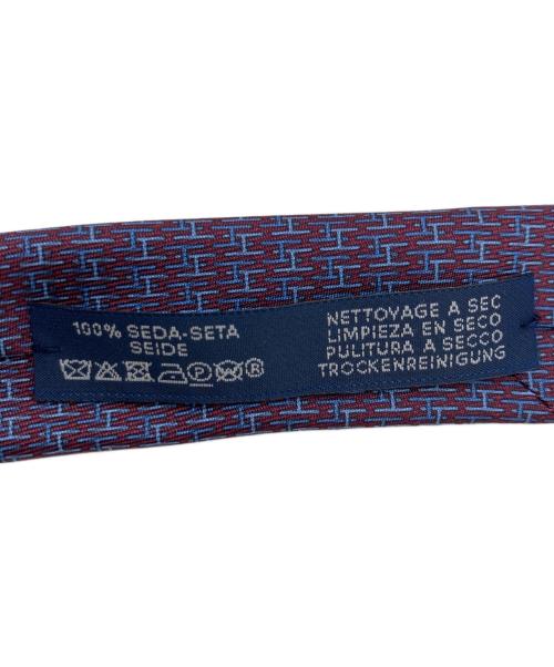 HERMES（エルメス）HERMES (エルメス) cravate twill tie 7 ネイビー サイズ:無しの古着・服飾アイテム
