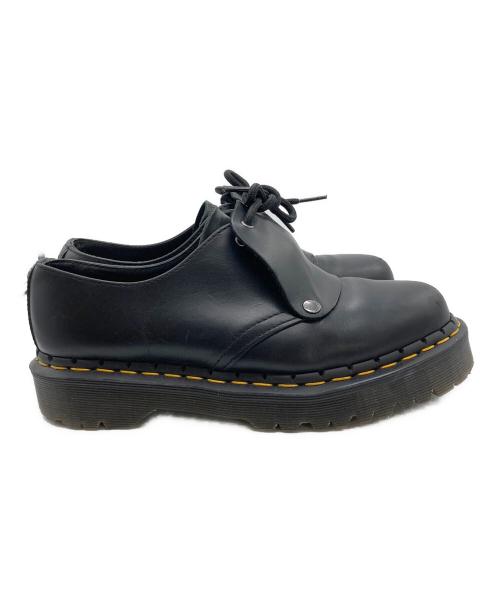 Dr.Martens（ドクターマーチン）Dr.Martens (ドクターマーチン) フロントガード3ホールシューズ ブラック サイズ:5の古着・服飾アイテム