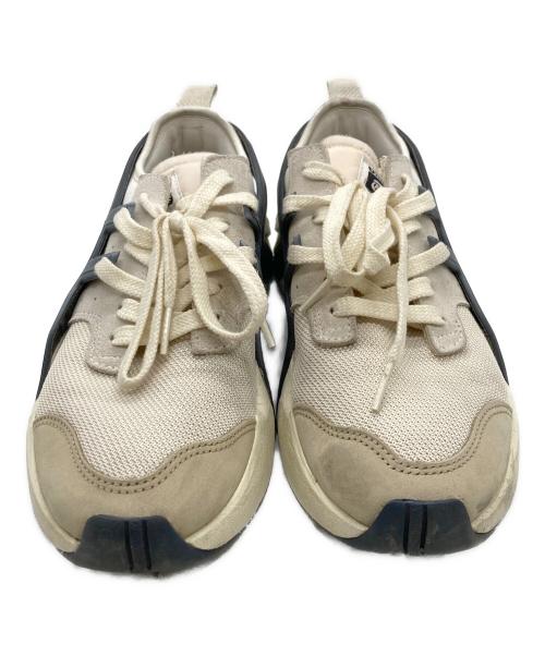 Onitsuka Tiger（オニツカタイガー）Onitsuka Tiger (オニツカタイガー) BIG LOGO TRAINER 2.0 アイボリー サイズ:25の古着・服飾アイテム