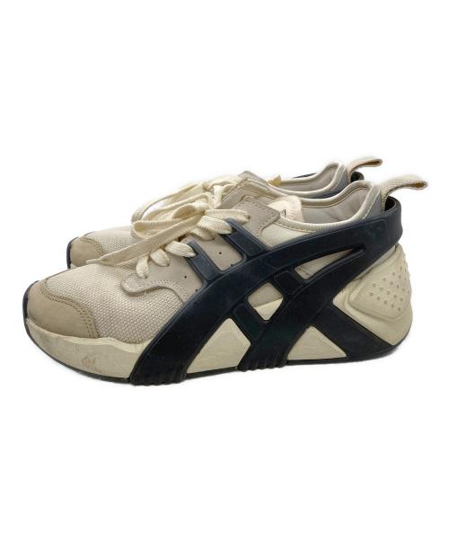 Onitsuka Tiger（オニツカタイガー）Onitsuka Tiger (オニツカタイガー) BIG LOGO TRAINER 2.0 アイボリー サイズ:25の古着・服飾アイテム