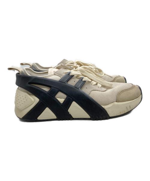 Onitsuka Tiger（オニツカタイガー）Onitsuka Tiger (オニツカタイガー) BIG LOGO TRAINER 2.0 アイボリー サイズ:25の古着・服飾アイテム