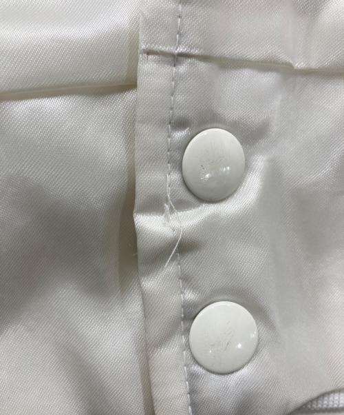 chaik line（チョークライン）chaik line (チョークライン) サテンジャケット ホワイト サイズ:SIZE Sの古着・服飾アイテム