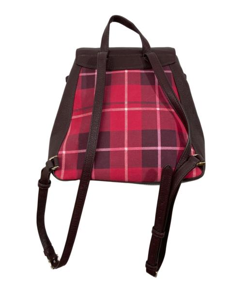 Kate Spade（ケイトスペード）Kate Spade (ケイトスペード) フラップバックパック ブラウンの古着・服飾アイテム