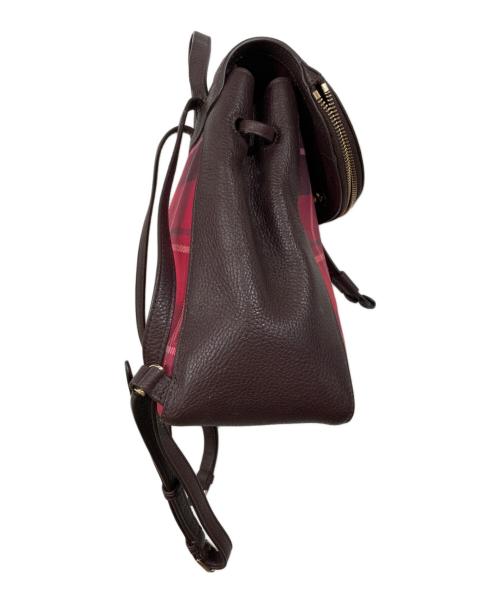 Kate Spade（ケイトスペード）Kate Spade (ケイトスペード) フラップバックパック ブラウンの古着・服飾アイテム