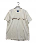 Hysteric Glamourヒステリックグラマー）の古着「アラビア語プリントＴシャツ」｜ホワイト