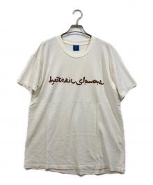 Hysteric Glamour（ヒステリックグラマー）の古着「アラビア語プリントＴシャツ」｜ホワイト