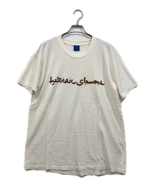 Hysteric Glamour（ヒステリックグラマー）Hysteric Glamour (ヒステリックグラマー) アラビア語プリントＴシャツ ホワイト サイズ:SIZE Freeの古着・服飾アイテム