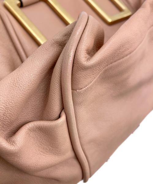 Chloe（クロエ）Chloe (クロエ) 2WAYレザーショルダーバッグ ピンクベージュの古着・服飾アイテム