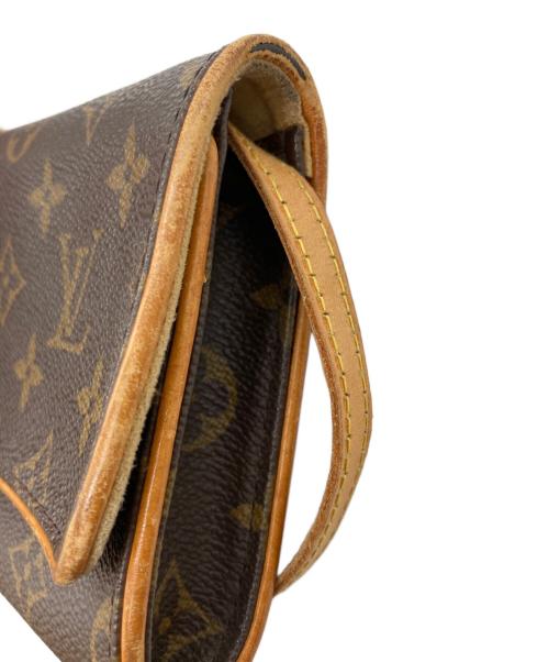LOUIS VUITTON（ルイ ヴィトン）LOUIS VUITTON (ルイ ヴィトン) ポシェットツインGM ブラウンの古着・服飾アイテム