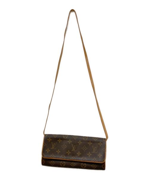 LOUIS VUITTON（ルイ ヴィトン）LOUIS VUITTON (ルイ ヴィトン) ポシェットツインGM ブラウンの古着・服飾アイテム