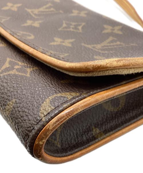 LOUIS VUITTON（ルイ ヴィトン）LOUIS VUITTON (ルイ ヴィトン) ポシェットツインGM ブラウンの古着・服飾アイテム