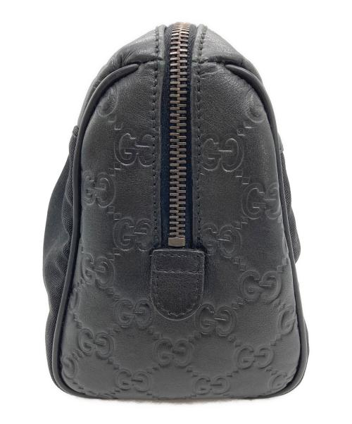 GUCCI（グッチ）GUCCI (グッチ) セカンドバッグ ブラックの古着・服飾アイテム