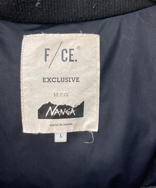 F/CE.（エフシーイー）F/CE. (エフシーイー) NANGA (ナンガ) FT BOMB JK(ダウンジャケット) ブラック サイズ:SIZE Lの古着・服飾アイテム