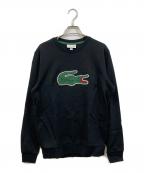 LACOSTEラコステ）の古着「Crew Sweat」｜ブラック