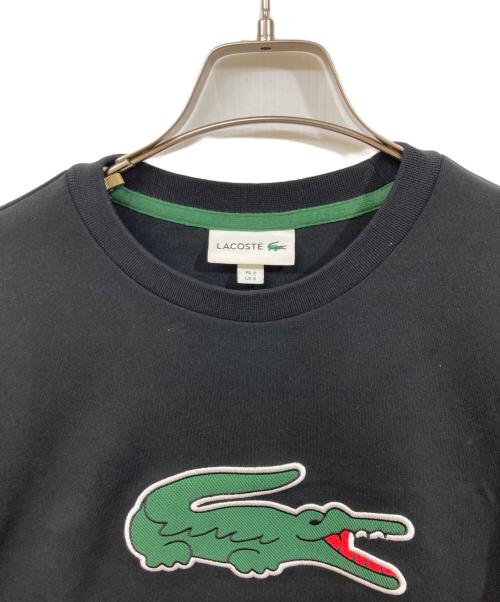 LACOSTE（ラコステ）LACOSTE (ラコステ) Crew Sweat ブラック サイズ:SIZE Sの古着・服飾アイテム