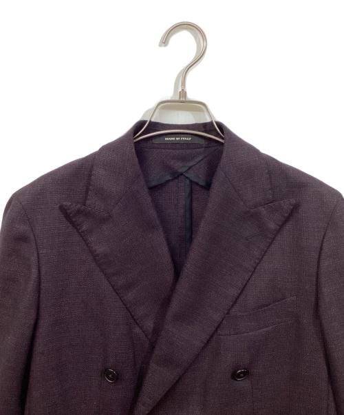 TAGLIATORE（タリアトーレ）TAGLIATORE (タリアトーレ) 6B ダブル ブレザー ジャケット レッド サイズ:SIZE 46の古着・服飾アイテム