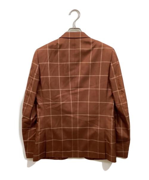 PAUL SMITH（ポールスミス）PAUL SMITH (ポールスミス) 3ピース ウィンドウペン チェック セットアップスーツ ブラウン サイズ:SIZE Mの古着・服飾アイテム