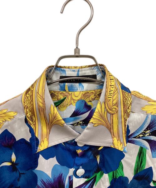 zele-paris（ゼル-パリ）zele-paris (ゼル-パリ) シルクシャツ マルチカラー サイズ:SIZE 50の古着・服飾アイテム