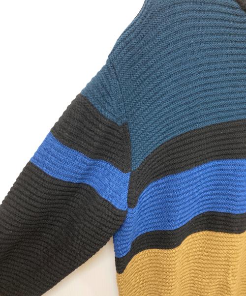 CULLNI（クルニ）CULLNI (クルニ) マルチカラー切替ニット マルチカラー サイズ:SIZE 1の古着・服飾アイテム