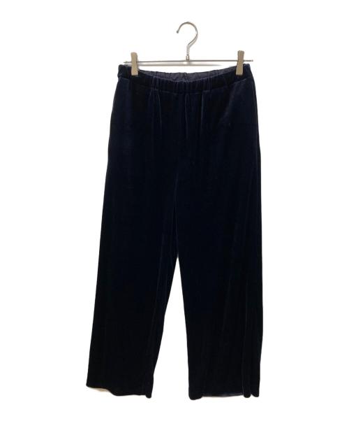 PLAIN PEOPLE（プレインピープル）PLAIN PEOPLE (プレインピープル) ベロアパンツ ネイビー サイズ:	SIZE 3の古着・服飾アイテム
