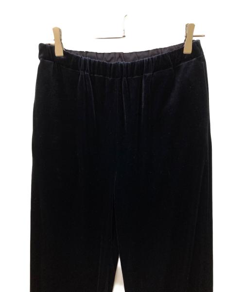PLAIN PEOPLE（プレインピープル）PLAIN PEOPLE (プレインピープル) ベロアパンツ ネイビー サイズ:	SIZE 3の古着・服飾アイテム