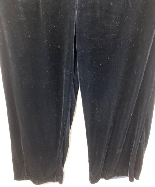 PLAIN PEOPLE（プレインピープル）PLAIN PEOPLE (プレインピープル) ベロアパンツ ネイビー サイズ:	SIZE 3の古着・服飾アイテム
