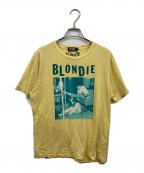 Hysteric Glamourヒステリックグラマー）の古着「BLONDIE フォトTシャツ」｜イエロー