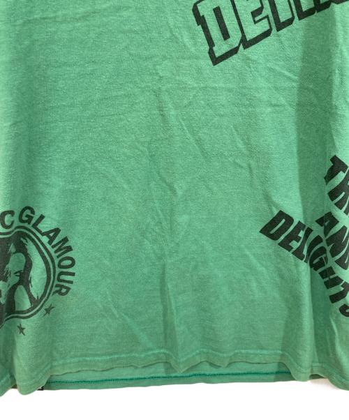 Hysteric Glamour（ヒステリックグラマー）Hysteric Glamour (ヒステリックグラマー) プリントTシャツ グリーン サイズ:	SIZE Mの古着・服飾アイテム