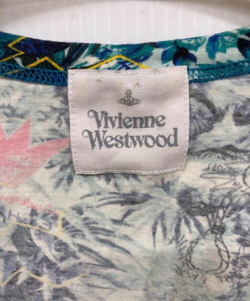 Vivienne Westwood（ヴィヴィアンウエストウッド）Vivienne Westwood (ヴィヴィアンウエストウッド) 総柄タンクトップ マルチカラー サイズ:	SIZE Lの古着・服飾アイテム