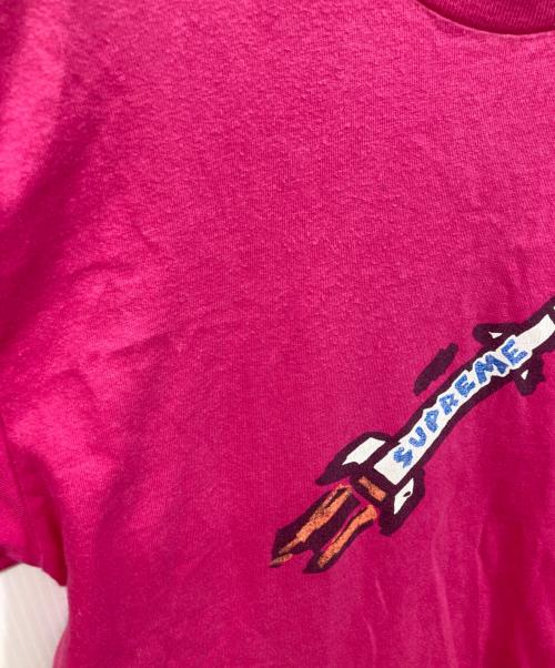 SUPREME（シュプリーム）Supreme (シュプリーム) プリントTシャツ ピンク サイズ:SIZE Mの古着・服飾アイテム