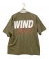 Champion (チャンピオン) WIND AND SEA (ウィンダンシー) プリントTシャツ グリーン サイズ:L：5000円