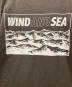 中古・古着 WIND AND SEA (ウィンダンシー) ロゴTシャツ グレー サイズ:L：5000円