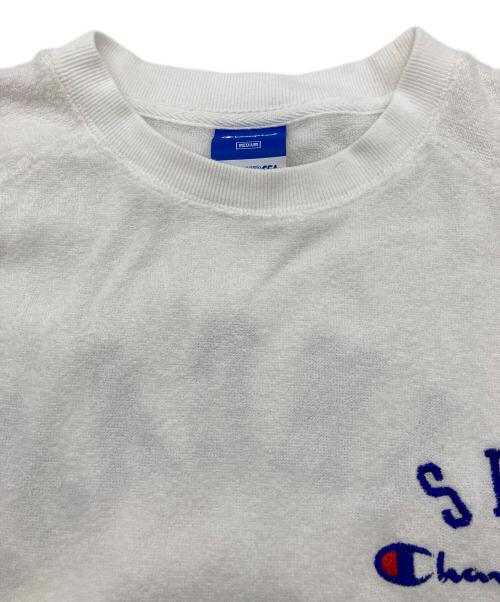 WIND AND SEA（ウィンダンシー）WIND AND SEA (ウィンダンシー) Champion (チャンピオン) Raglan Sleeve T-shirt ホワイト サイズ:Mの古着・服飾アイテム