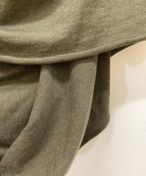 Vivienne Westwood（ヴィヴィアンウエストウッド）Vivienne Westwood (ヴィヴィアンウエストウッド) バイカラーニットポンチョ ブラック サイズ:SIZE Sの古着・服飾アイテム