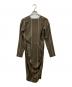 Vivienne Westwood (ヴィヴィアンウエストウッド) 変形シャツワンピース ブラウン サイズ:	SIZE 40：14000円
