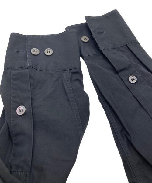 MARNI（マルニ）MARNI (マルニ) 切替シャツ ブラック×ベージュ サイズ:SIZE 46の古着・服飾アイテム