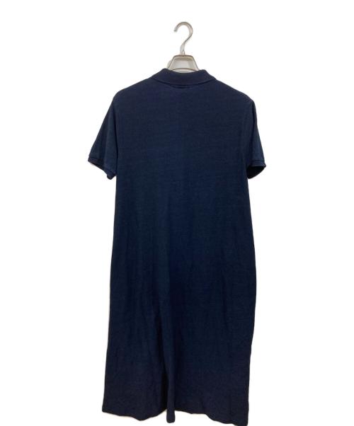 LACOSTE（ラコステ）LACOSTE (ラコステ) 半袖ワンピース ネイビー サイズ:	SIZE 40の古着・服飾アイテム