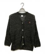 YENNイエン）の古着「openwork knit cardigan」｜ブラウン