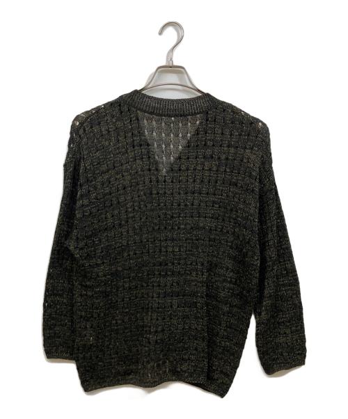YENN（イエン）YENN (イエン) openwork knit cardigan ブラウン サイズ:	SIZE Freeの古着・服飾アイテム
