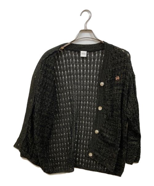 YENN（イエン）YENN (イエン) openwork knit cardigan ブラウン サイズ:	SIZE Freeの古着・服飾アイテム