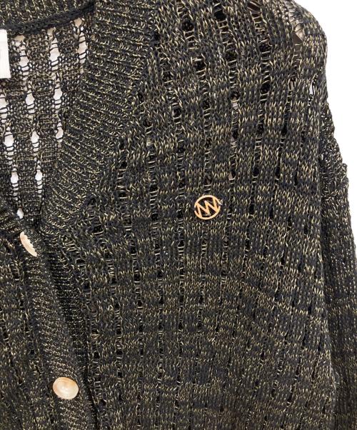 YENN（イエン）YENN (イエン) openwork knit cardigan ブラウン サイズ:	SIZE Freeの古着・服飾アイテム