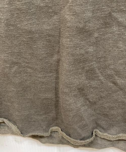 YENN（イエン）YENN (イエン) リネンタッチTシャツワンピース ブラウン サイズ:	SIZE 38の古着・服飾アイテム