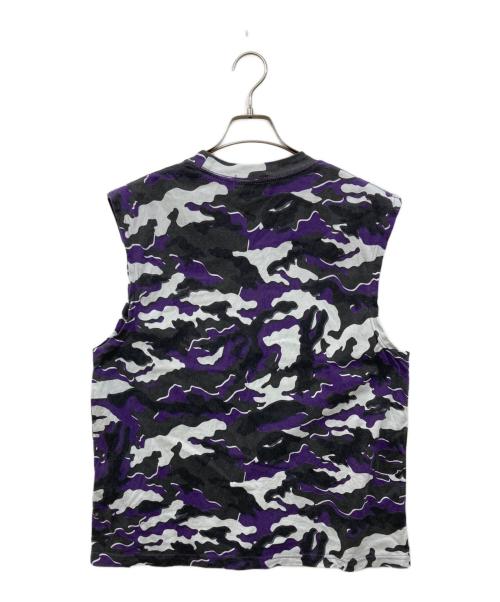 A BATHING APE（アベイシングエイプ）A BATHING APE (アベイシングエイプ) ノースリーブTシャツ パープル サイズ:	SIZE Lの古着・服飾アイテム