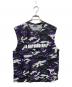 A BATHING APE（アベイシングエイプ）の古着「ノースリーブTシャツ」｜パープル