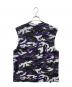 A BATHING APE (アベイシングエイプ) ノースリーブTシャツ パープル サイズ:	SIZE L：5000円
