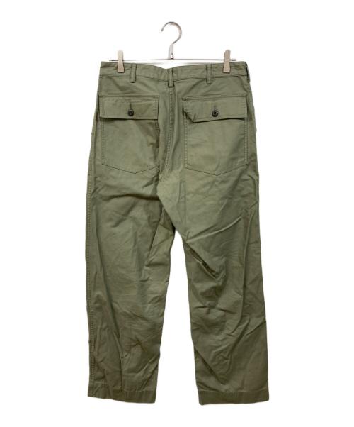 UNITED ARROWS（ユナイテッドアローズ）UNITED ARROWS (ユナイテッドアローズ) ファティーグパンツ カーキ サイズ:SIZE Lの古着・服飾アイテム