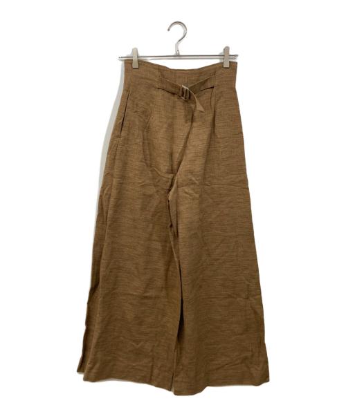 muller of yoshiokubo（ミュラーオブヨシオクボ）muller of yoshiokubo (ミュラーオブヨシオクボ) High Waist Pants ブラウン サイズ:SIZE 36の古着・服飾アイテム