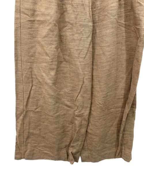 muller of yoshiokubo（ミュラーオブヨシオクボ）muller of yoshiokubo (ミュラーオブヨシオクボ) High Waist Pants ブラウン サイズ:SIZE 36の古着・服飾アイテム